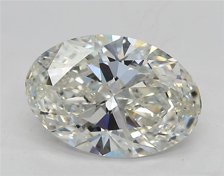 2.88ct F VVS2 Rare Carat Ideal Cut Oval Lab Grown Diamond