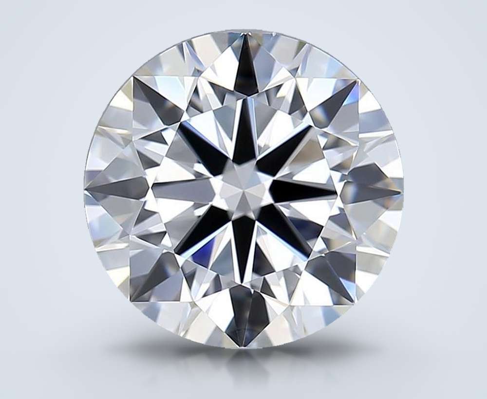 3.02 Carat Round Lab Diamond