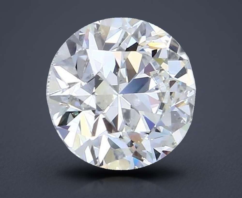 2.50 Carat Round Natural Diamond