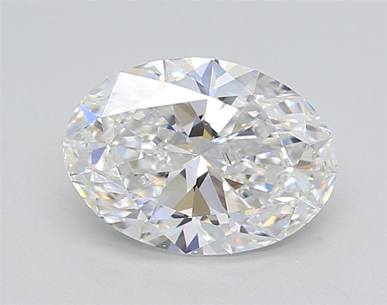 1.53ct E VS2 Rare Carat Ideal Cut Oval Lab Grown Diamond