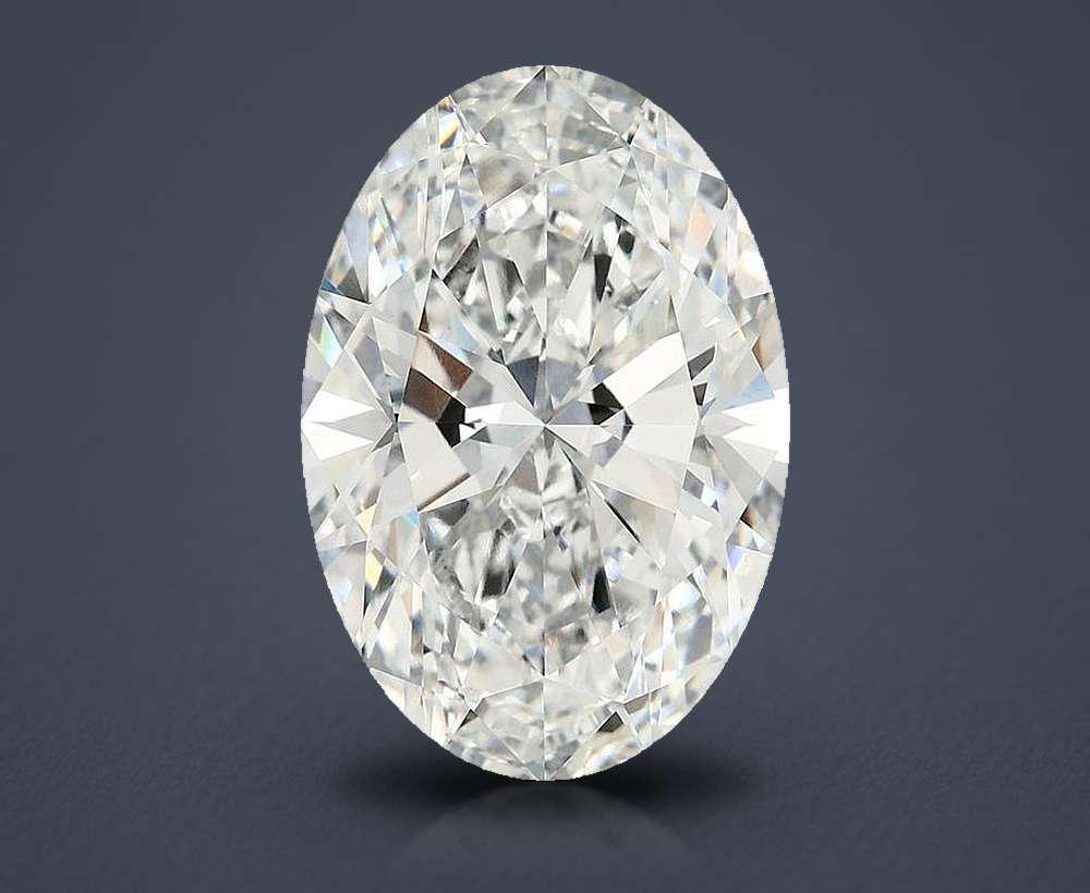 8.61 Carat Oval Lab Diamond