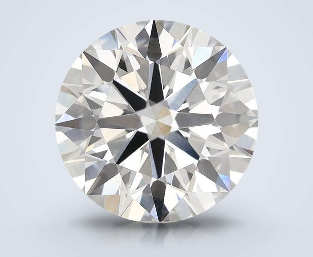 3.70 Carat Round Lab Diamond