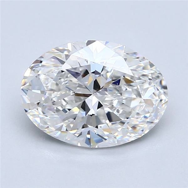 2.60ct F VS1 Very Good Cut Oval Diamond