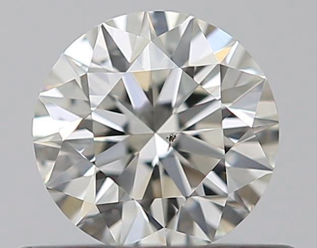 0.44ct K SI1 Rare Carat Ideal Cut Round Diamond