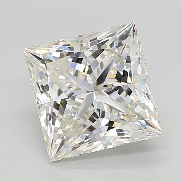 4.07ct G VVS2 Rare Carat Ideal Cut Princess Lab Grown Diamond