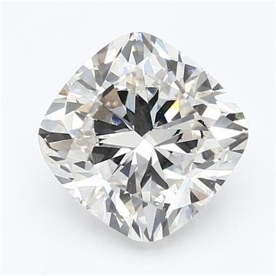 3.17ct G SI1 Very Good Cut Cushion Lab Grown Diamond