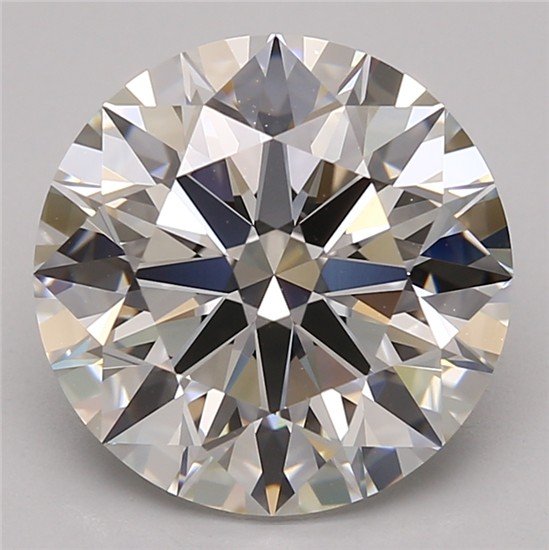 4.48 Carat Round Lab Diamond