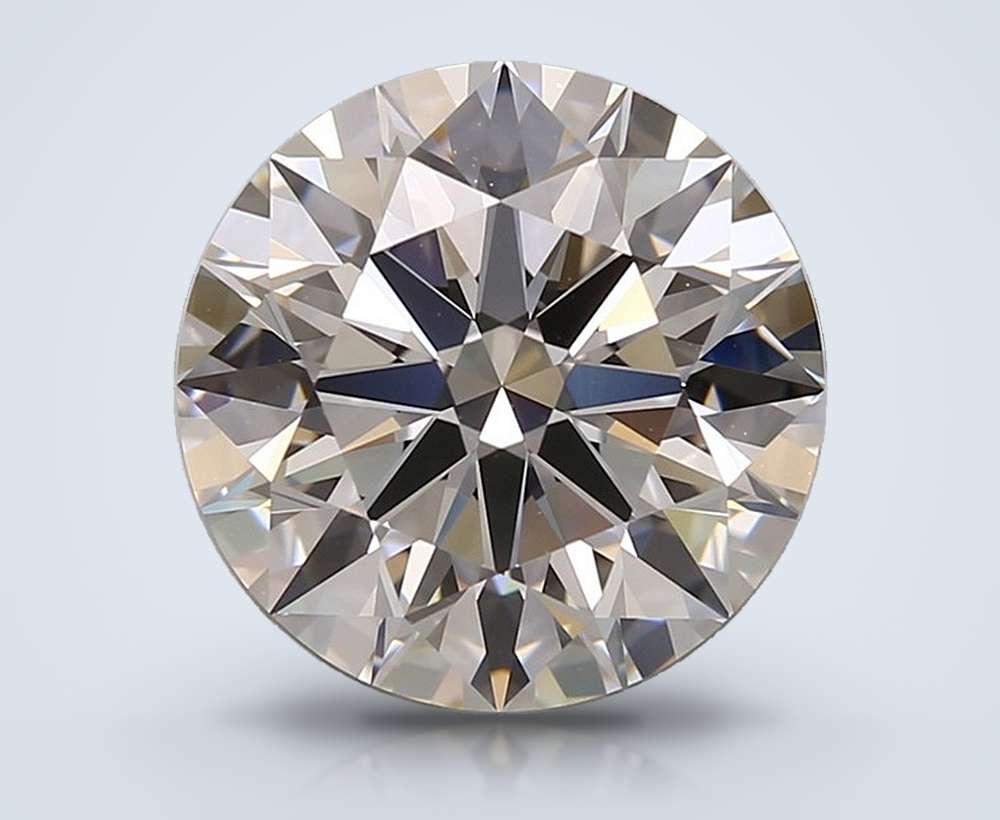 4.48 Carat Round Lab Diamond