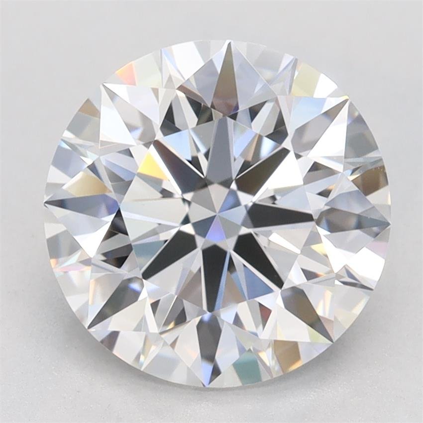 2.53ct D VVS1 Rare Carat Ideal Cut Round Lab Grown Diamond