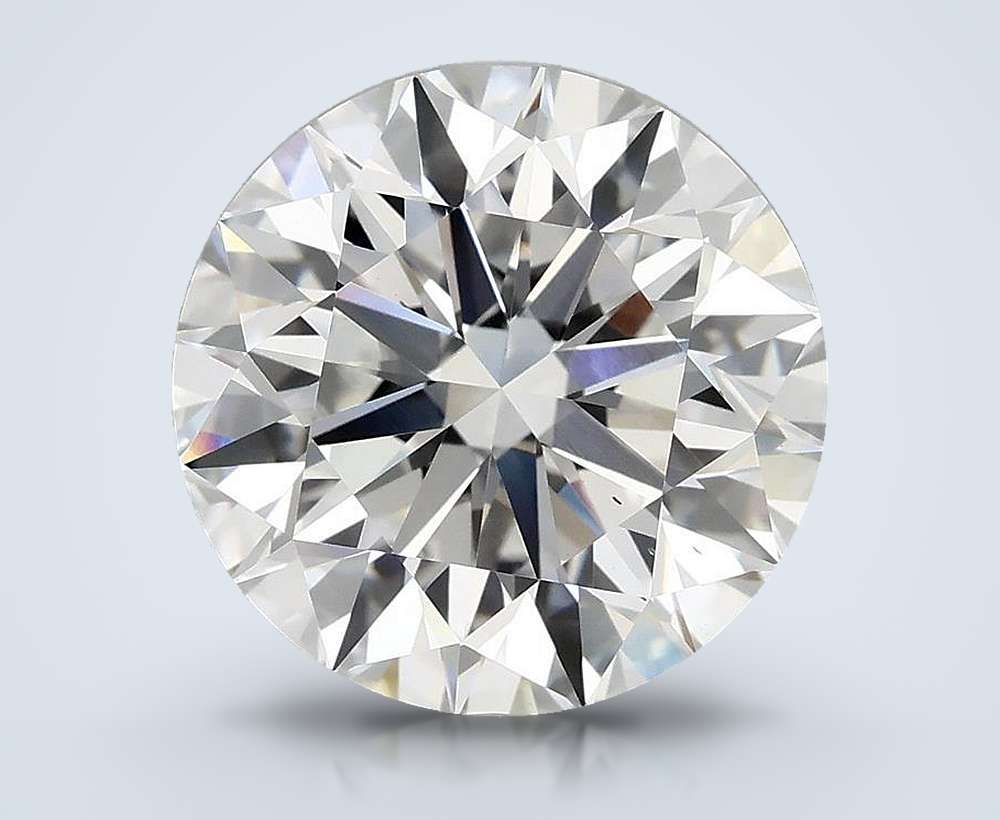 5.92 Carat Round Lab Diamond