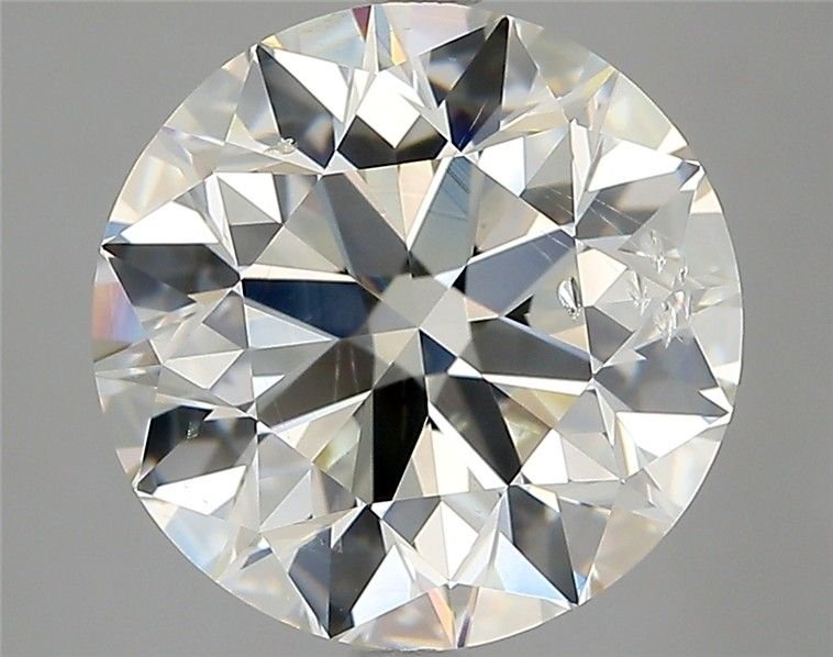5.02ct K SI2 Excellent Cut Round Diamond