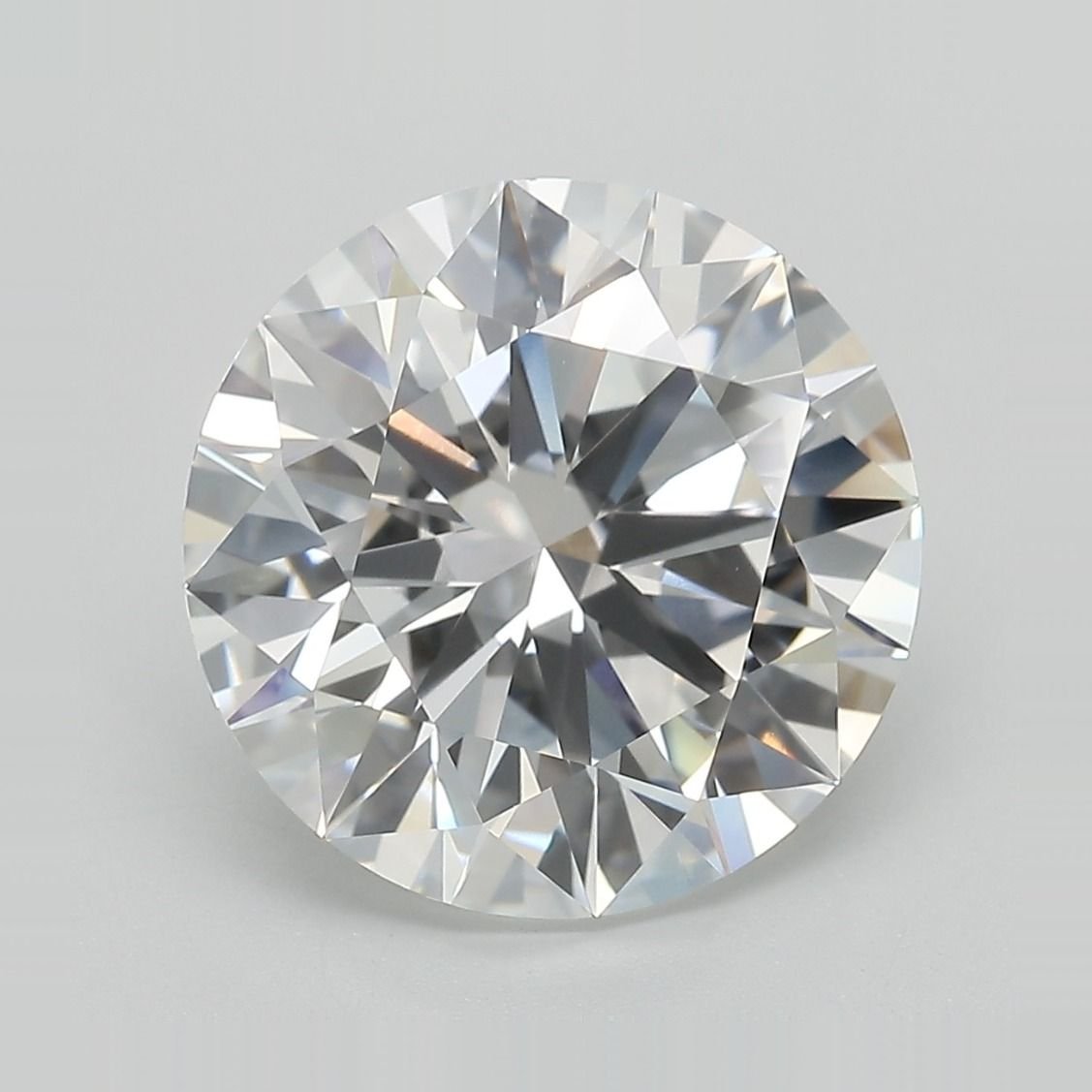 6.54ct E VVS2 Rare Carat Ideal Cut Round Lab Grown Diamond