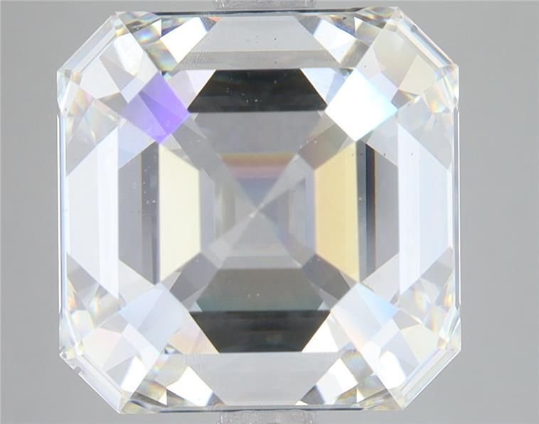 9.74ct G VS1 Rare Carat Ideal Cut Asscher Lab Grown Diamond