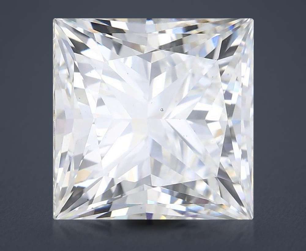 6.85 Carat Princess Lab Diamond