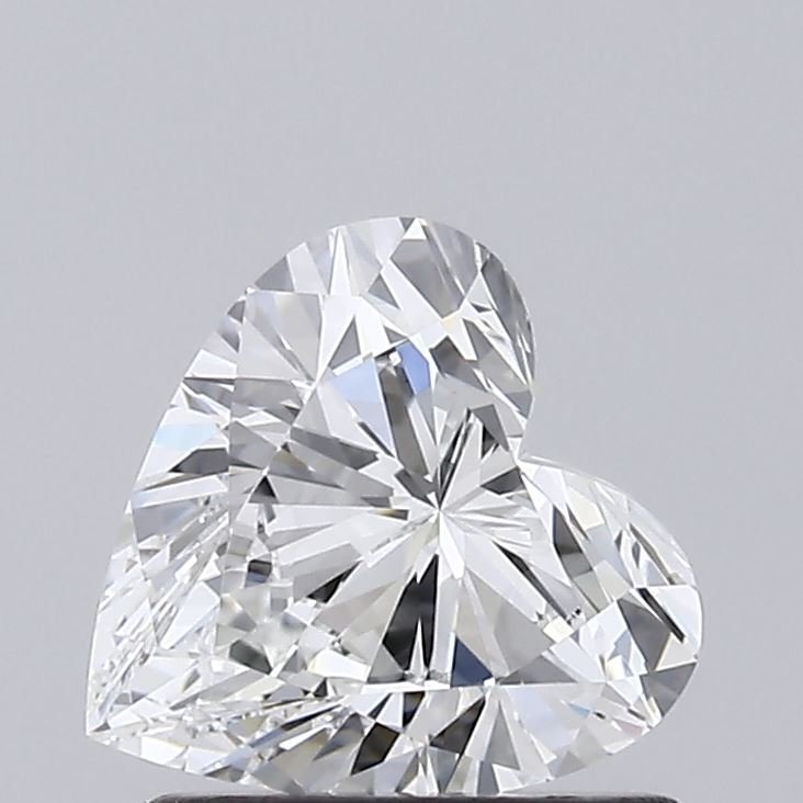 0.98ct E VS1 Rare Carat Ideal Cut Heart Lab Grown Diamond