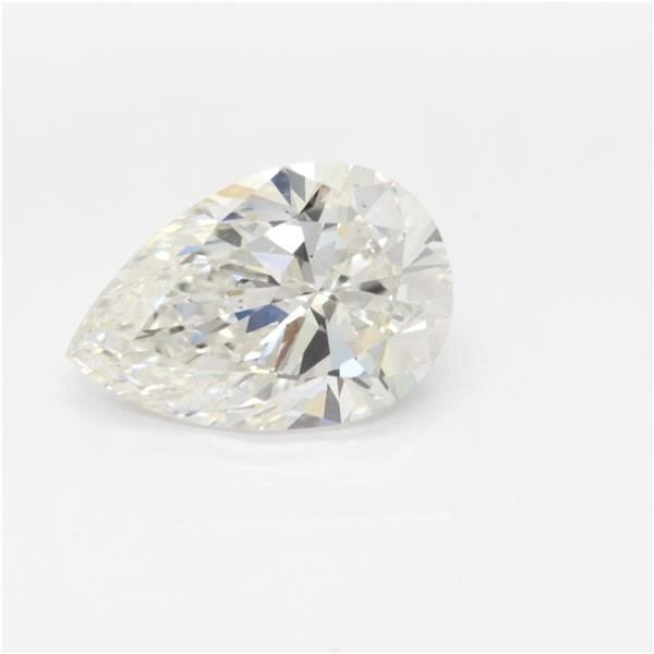 2.53ct F SI1 Rare Carat Ideal Cut Pear Lab Grown Diamond