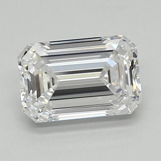 1.05ct D VVS1 Rare Carat Ideal Cut Emerald Lab Grown Diamond