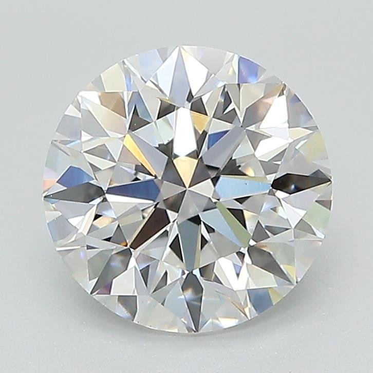 2.02ct F VS1 Rare Carat Ideal Cut Round Lab Grown Diamond