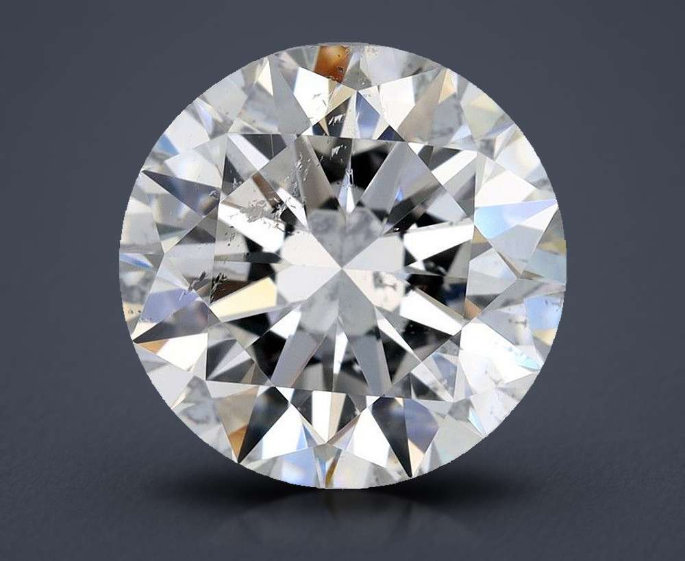 2.01 Carat Round Natural Diamond