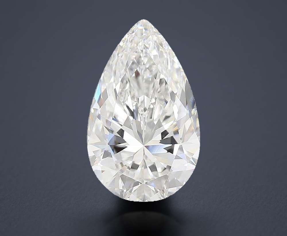 4.11 Carat Pear Lab Diamond
