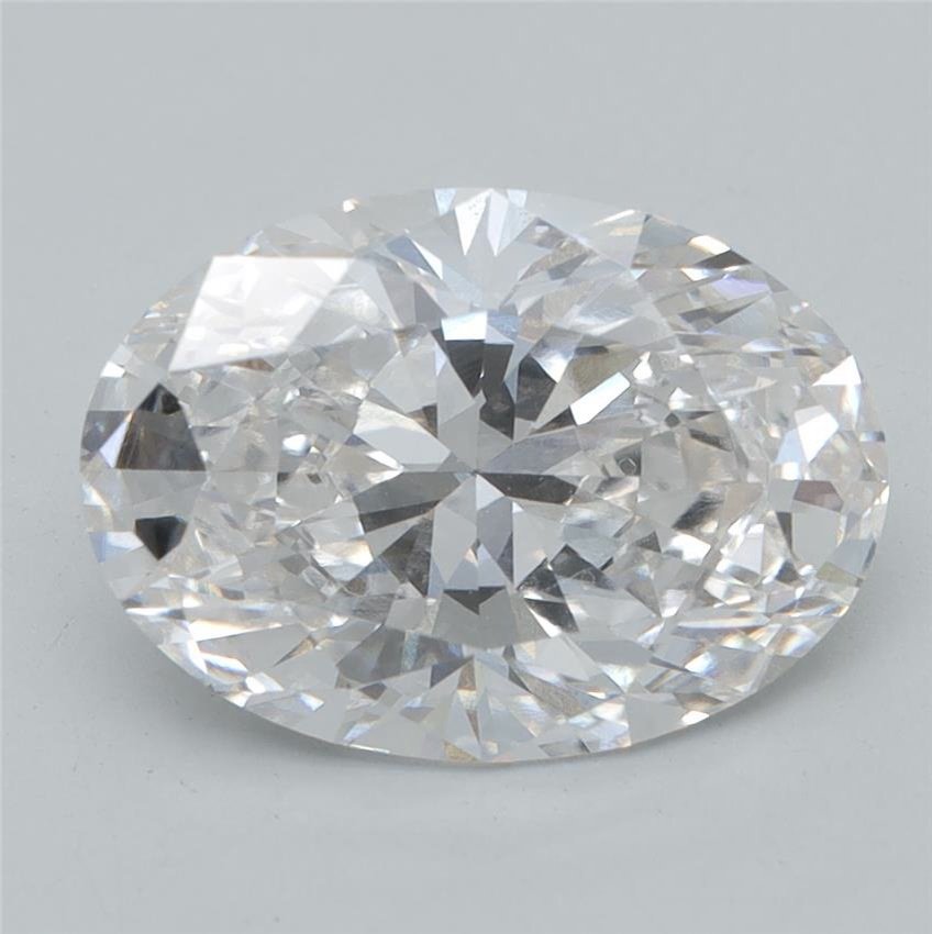 2.79ct F VVS2 Rare Carat Ideal Cut Oval Lab Grown Diamond