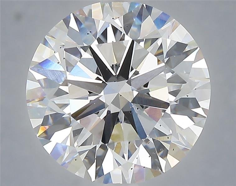 5.01 Carat Round Lab Diamond