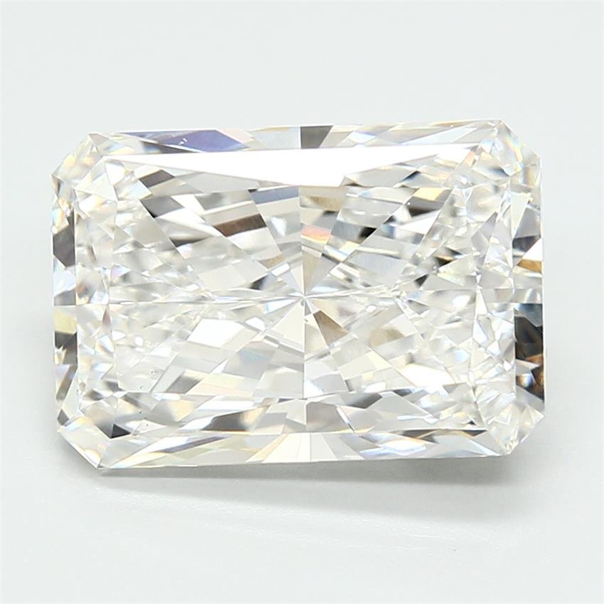 6.02ct F VS1 Rare Carat Ideal Cut Radiant Lab Grown Diamond