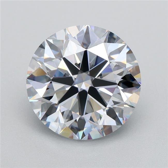 2.01ct G VVS2 Excellent Cut Round Lab Grown Diamond