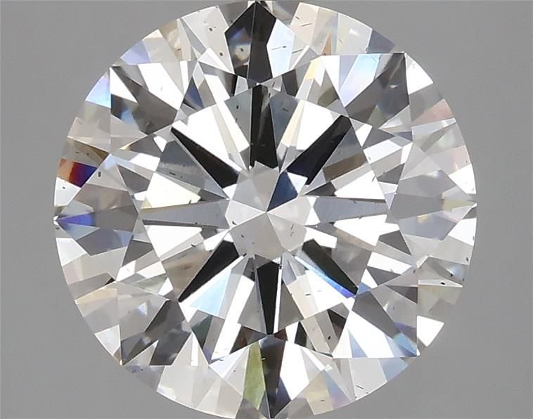 3.87ct G SI1 Rare Carat Ideal Cut Round Lab Grown Diamond