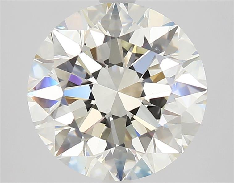 4.20ct K VS2 Rare Carat Ideal Cut Round Diamond