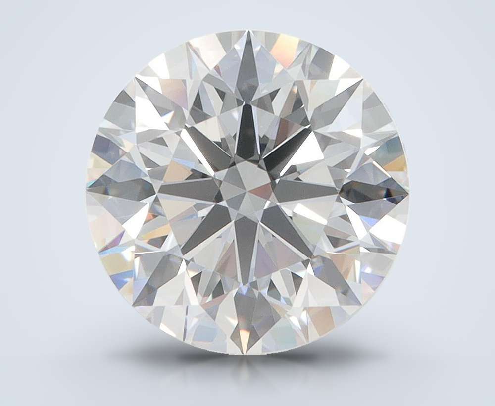 4.08 Carat Round Lab Diamond