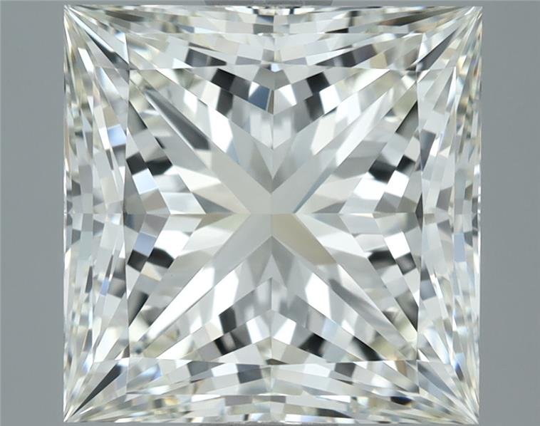3.12ct J VVS1 Rare Carat Ideal Cut Princess Diamond
