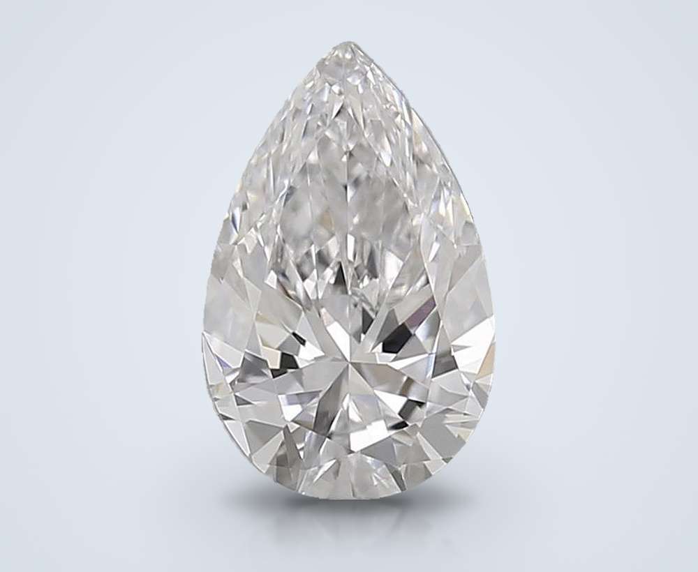 0.60 Carat Pear Lab Diamond