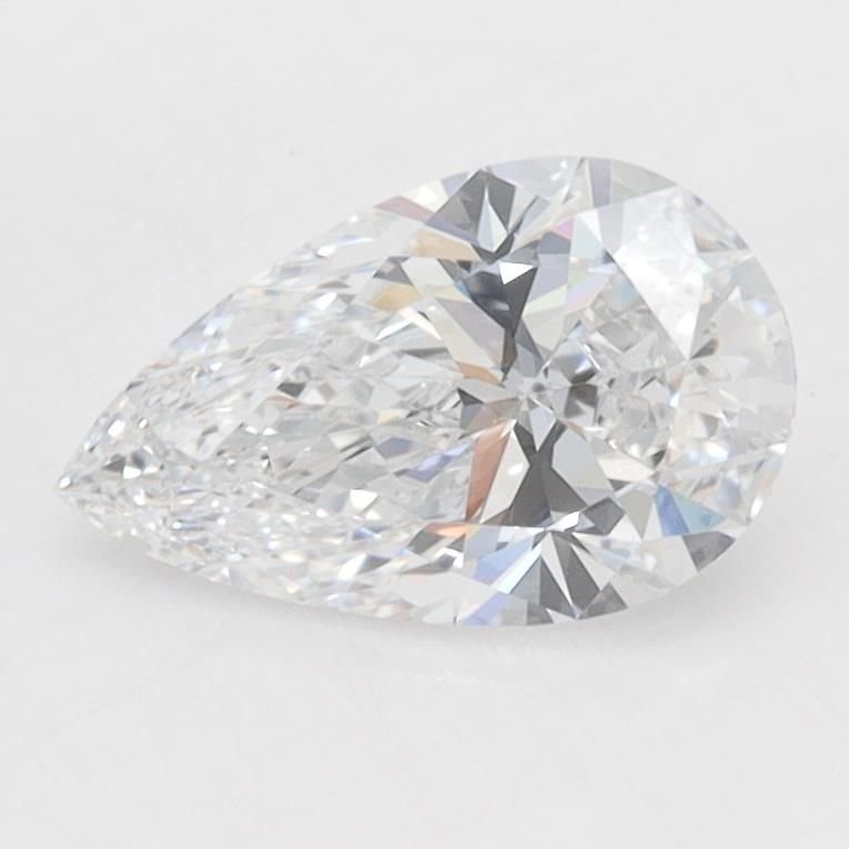 1.09ct D VVS1 Rare Carat Ideal Cut Pear Lab Grown Diamond