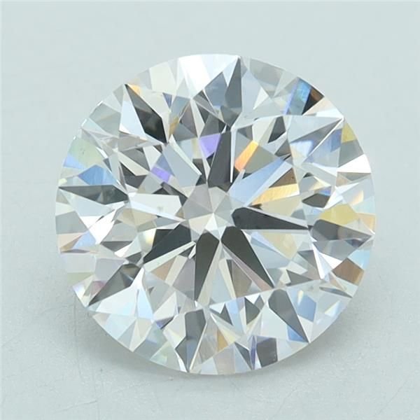 1.51ct D VS2 Rare Carat Ideal Cut Round Lab Grown Diamond
