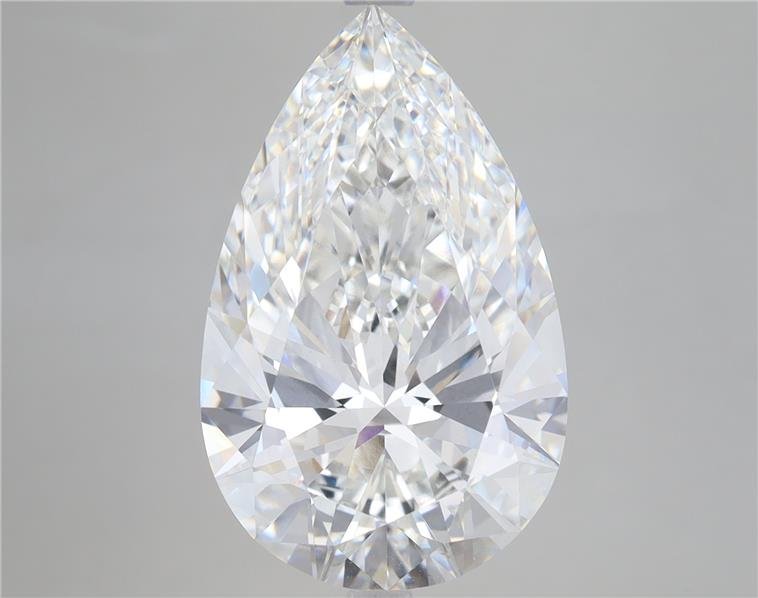 7.42 Carat Pear Lab Diamond