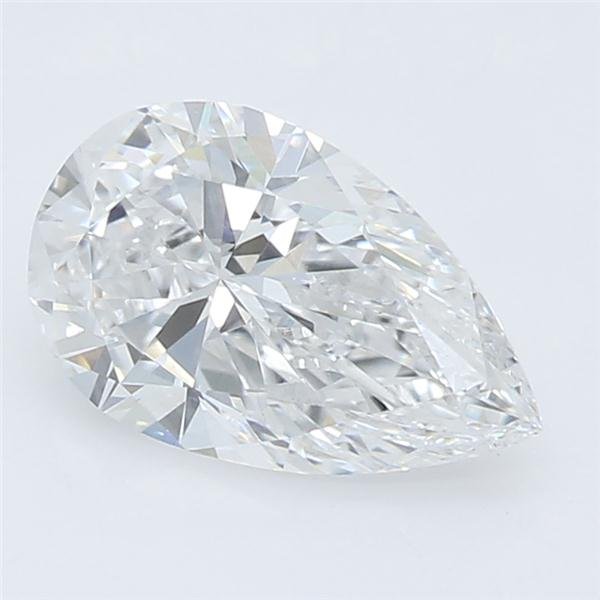 0.62ct D VS1 Very Good Cut Pear Lab Grown Diamond