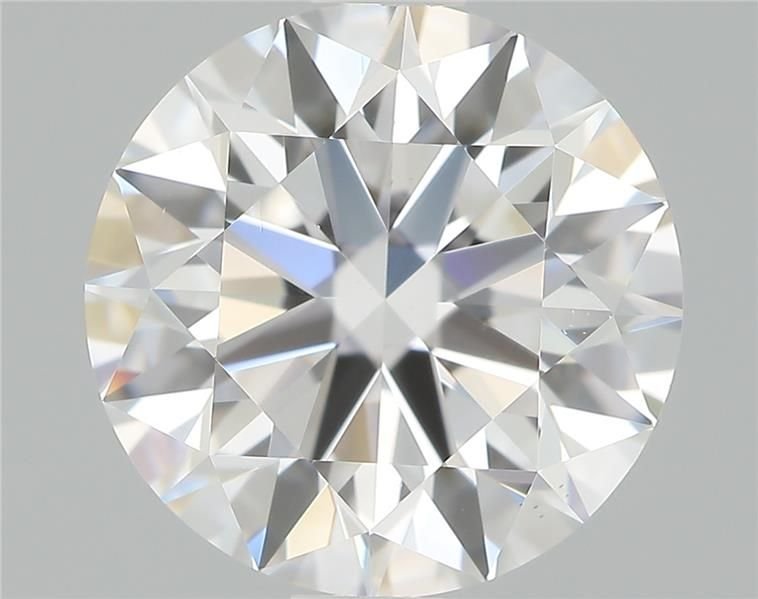 1.24ct D VS2 Rare Carat Ideal Cut Round Lab Grown Diamond