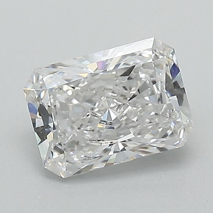 1.08ct D VVS2 Rare Carat Ideal Cut Radiant Lab Grown Diamond