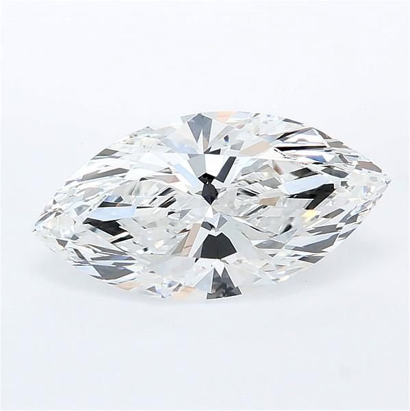 2.51ct E VVS2 Rare Carat Ideal Cut Marquise Lab Grown Diamond