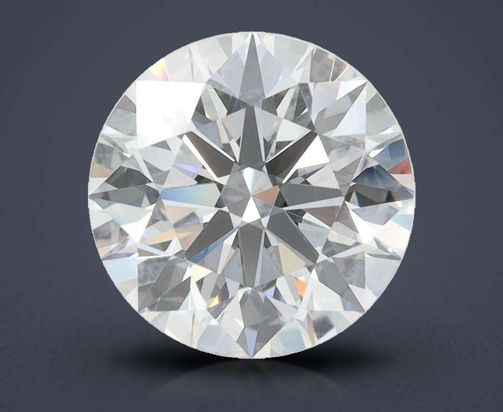 3.37 Carat Round Lab Diamond