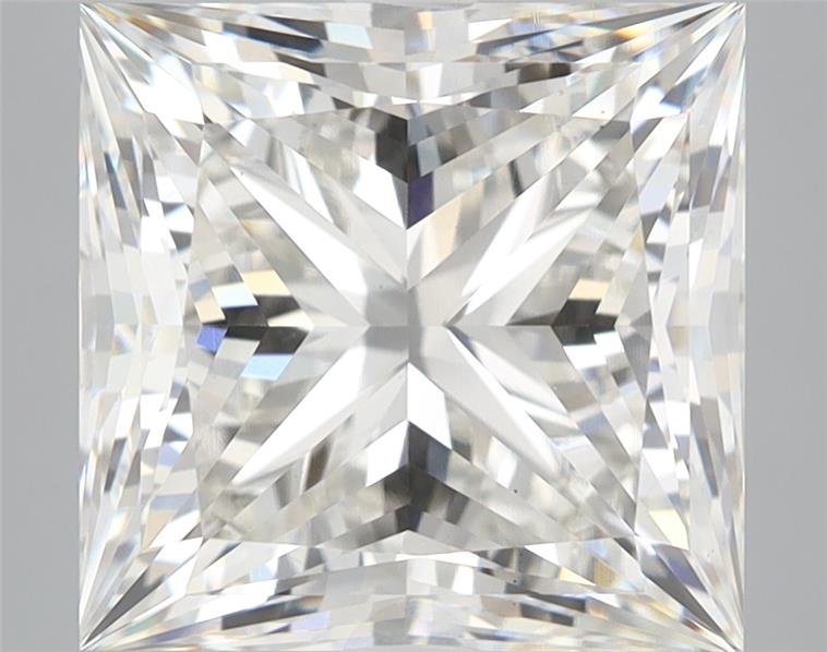 6.06ct H VS1 Rare Carat Ideal Cut Princess Lab Grown Diamond