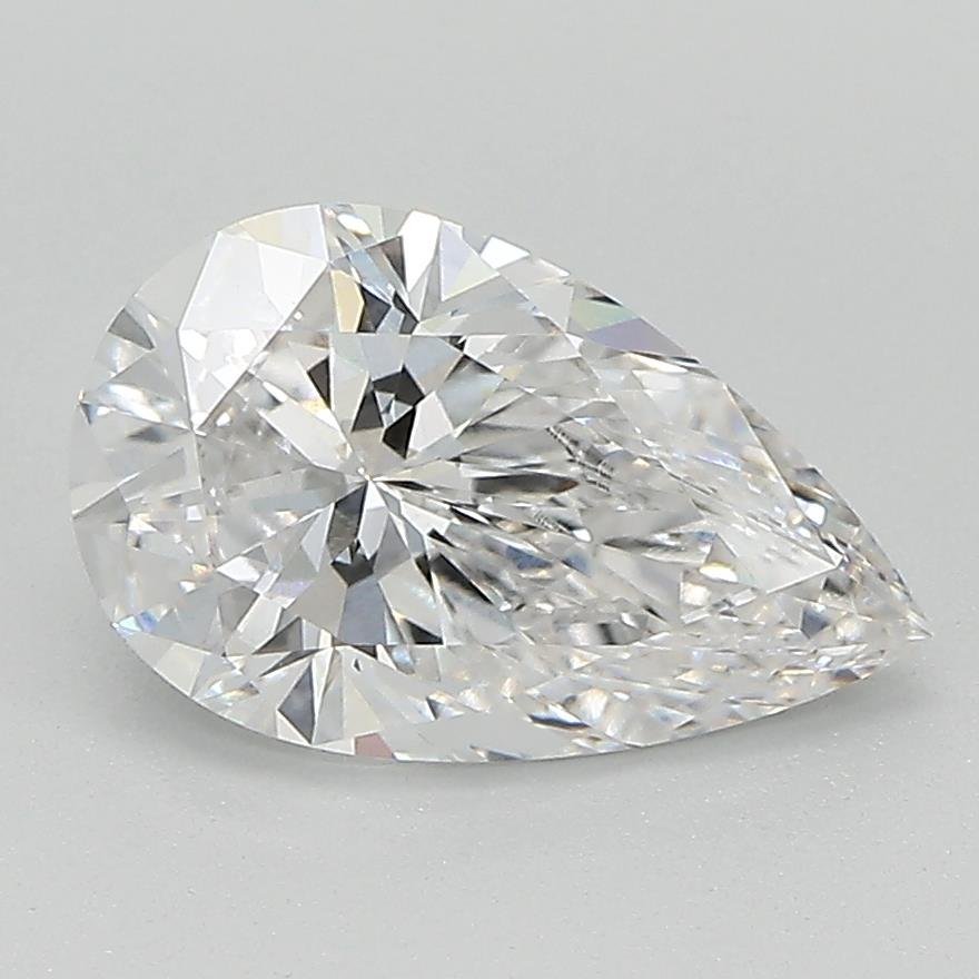 1.42ct F VS1 Rare Carat Ideal Cut Pear Lab Grown Diamond