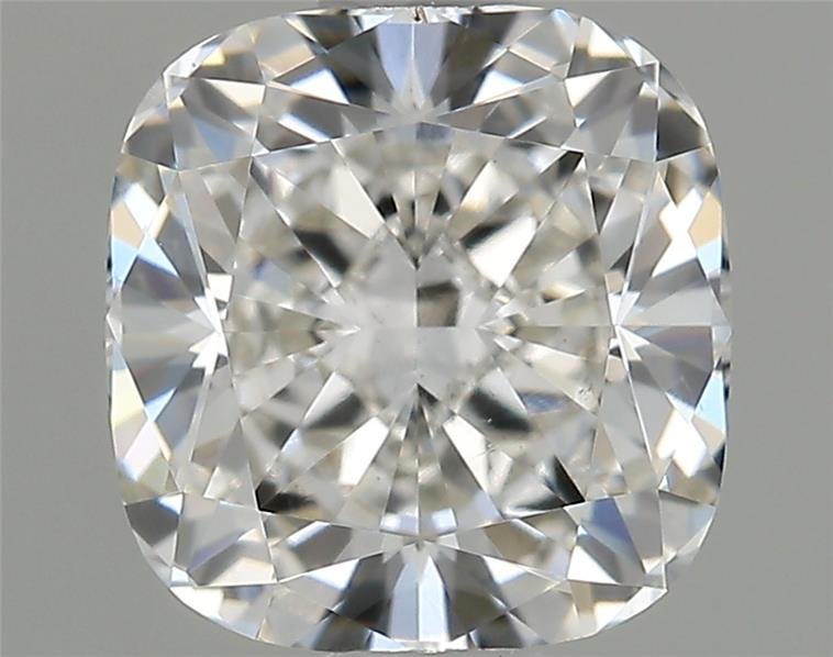 1.06ct H SI1 Rare Carat Ideal Cut Cushion Lab Grown Diamond