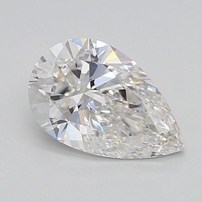 1.55ct F VS1 Rare Carat Ideal Cut Pear Lab Grown Diamond