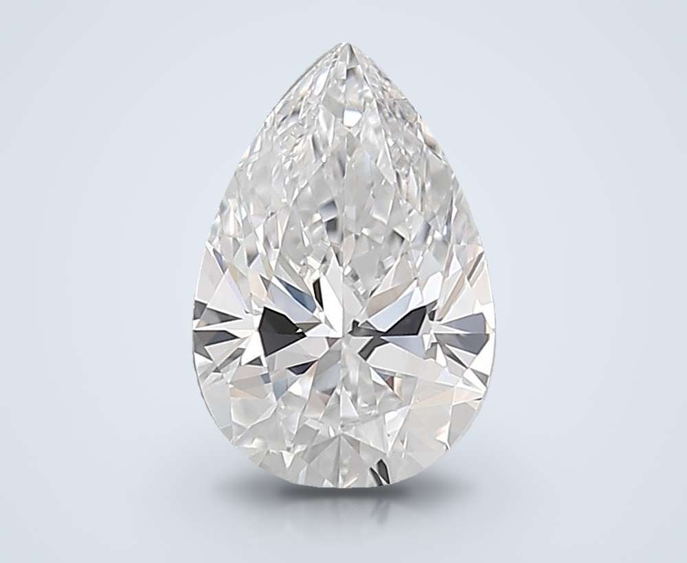1.57 Carat Pear Lab Diamond