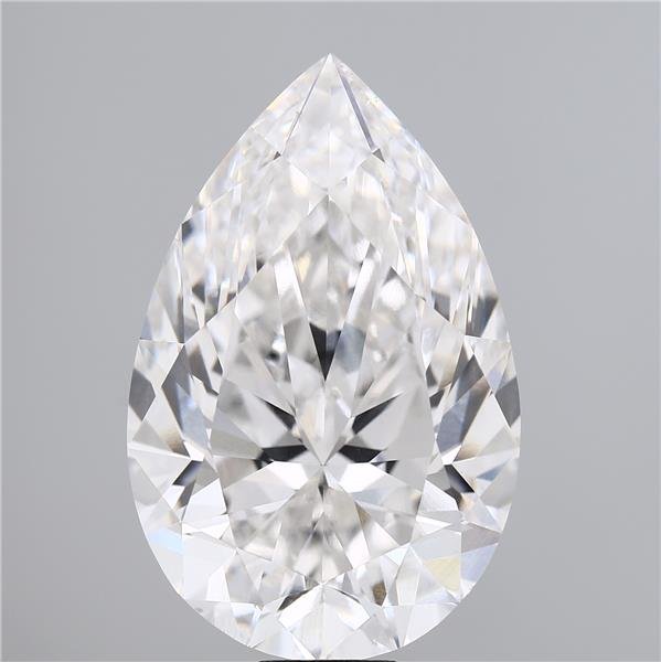 20.46ct G VS1 Rare Carat Ideal Cut Pear Lab Grown Diamond