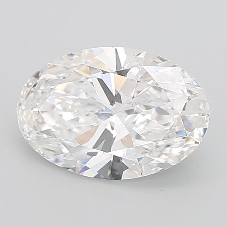 7.01ct E VS2 Rare Carat Ideal Cut Oval Lab Grown Diamond