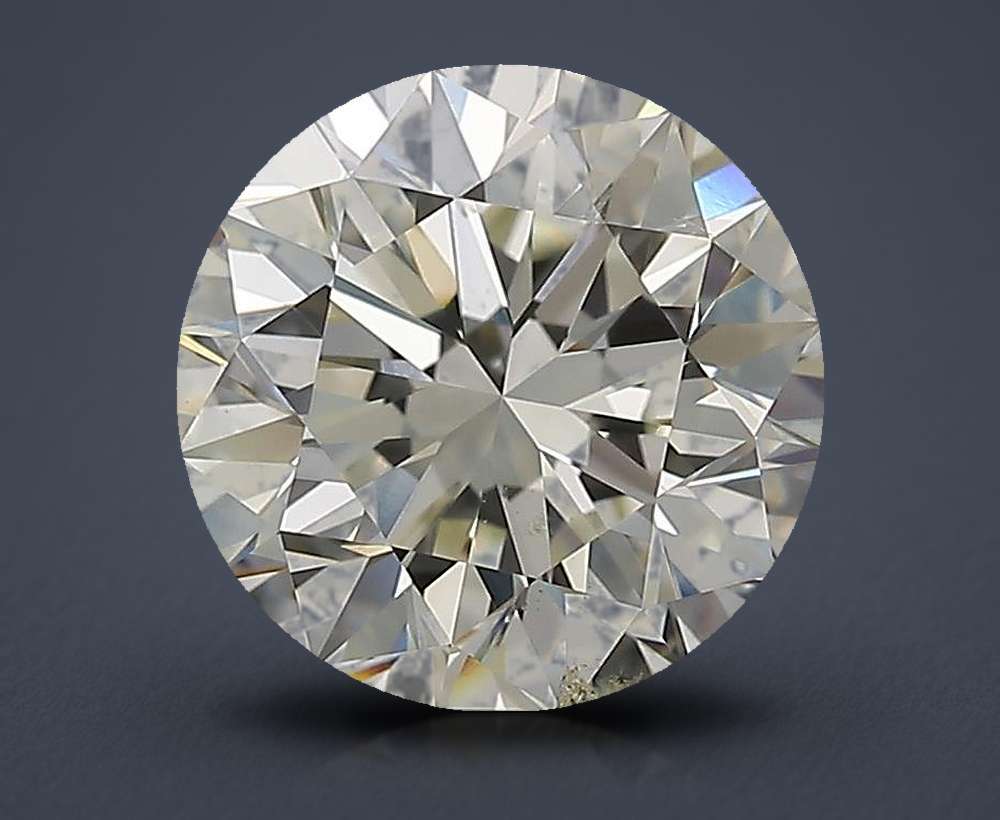 3.00 Carat Round Natural Diamond
