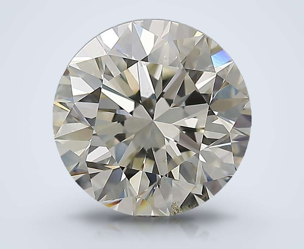 3.00 Carat Round Natural Diamond